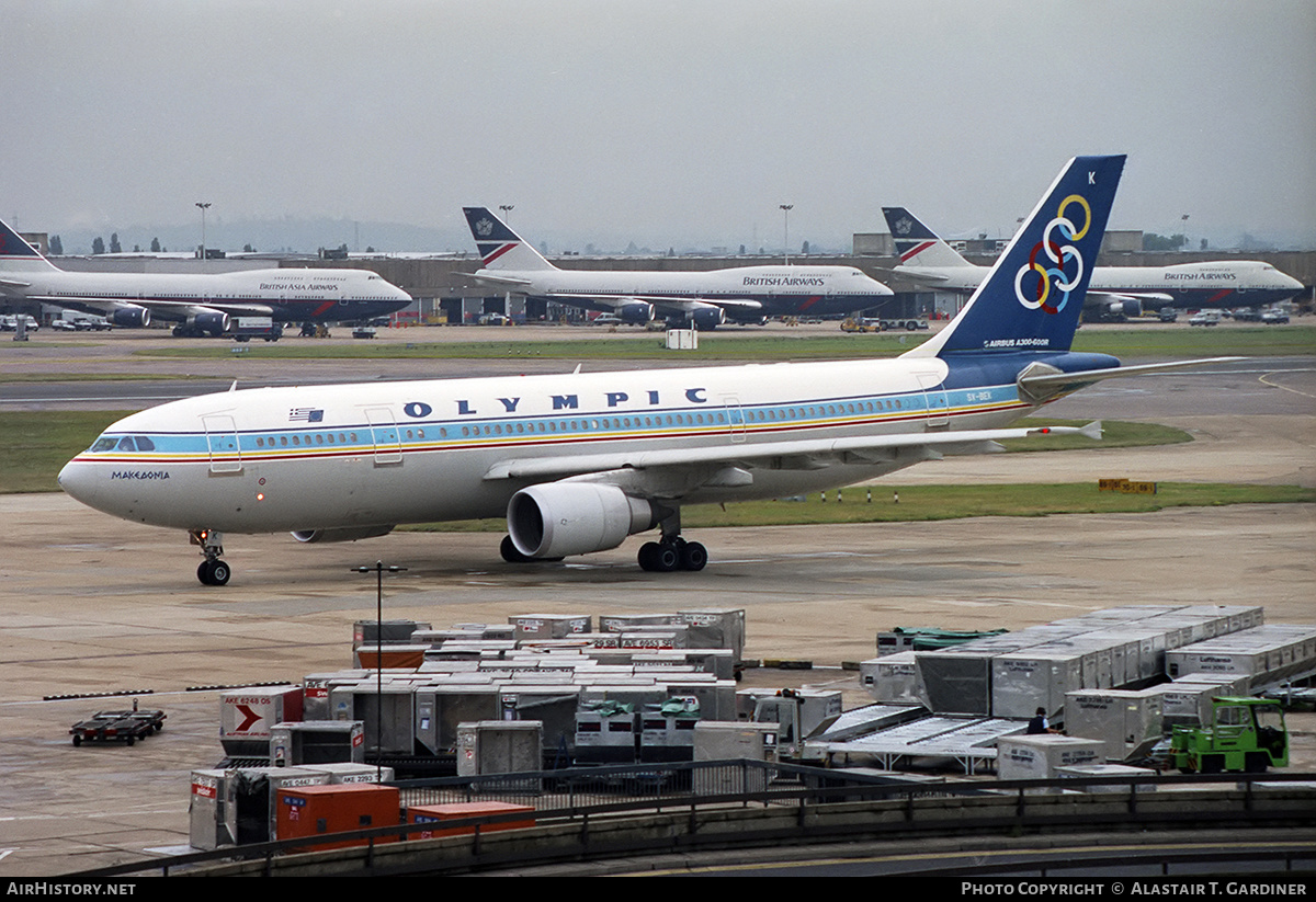 Aircraft Photo of SX-BEK | Airbus A300B4-605R | Olympic | AirHistory.net #344177