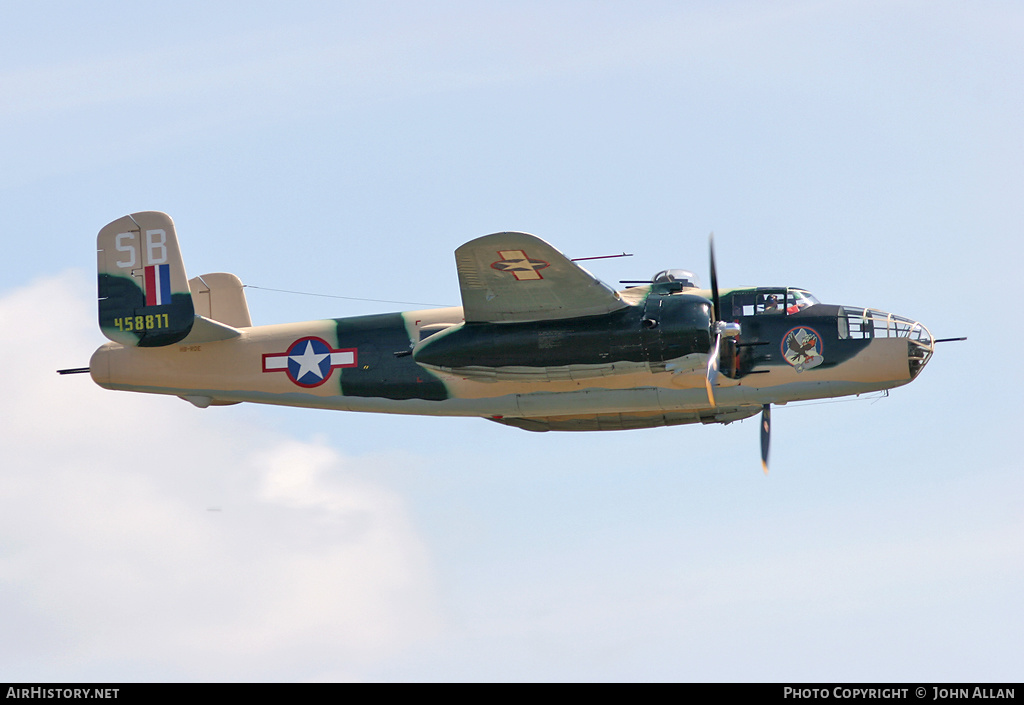 Aircraft Photo of HB-RDE / 458811 | North American B-25J Mitchell | USA - Air Force | AirHistory.net #344187