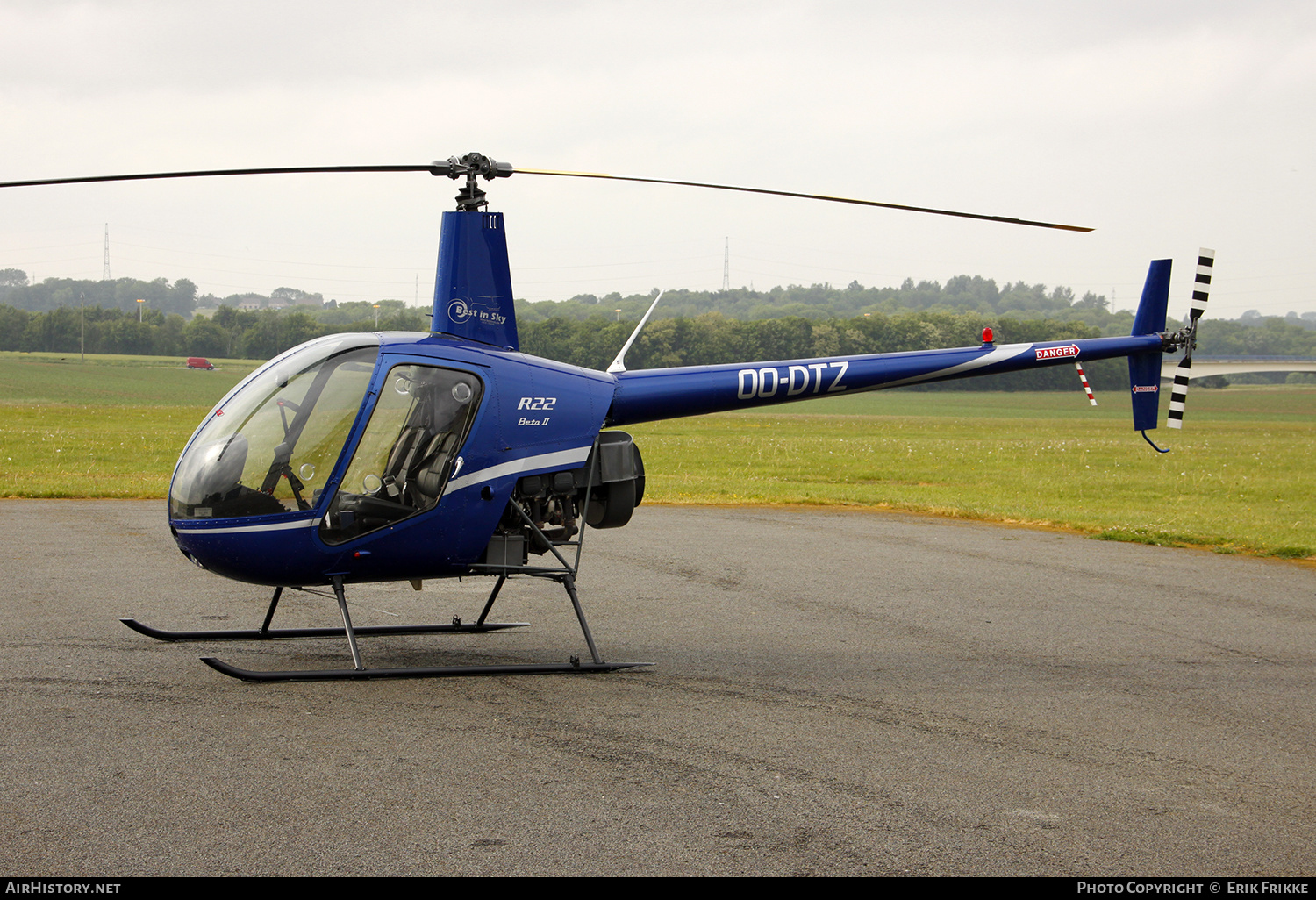 Aircraft Photo of OO-DTZ | Robinson R-22 Beta II | AirHistory.net #344190