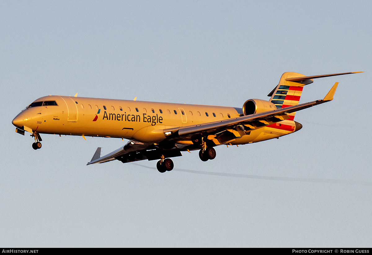 Aircraft Photo of N753EV | Bombardier CRJ-700 (CL-600-2C10) | American Eagle | AirHistory.net #344205