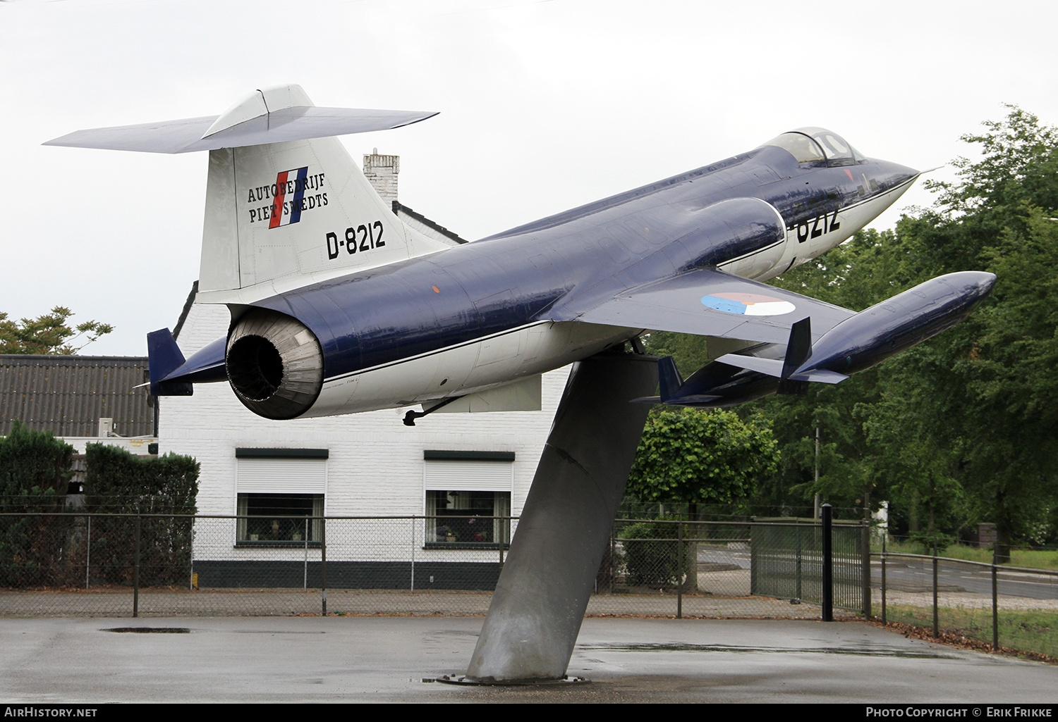 Aircraft Photo of D-8212 | Lockheed F-104G Starfighter | Autobedrijf Piet Smedts | AirHistory.net #344208