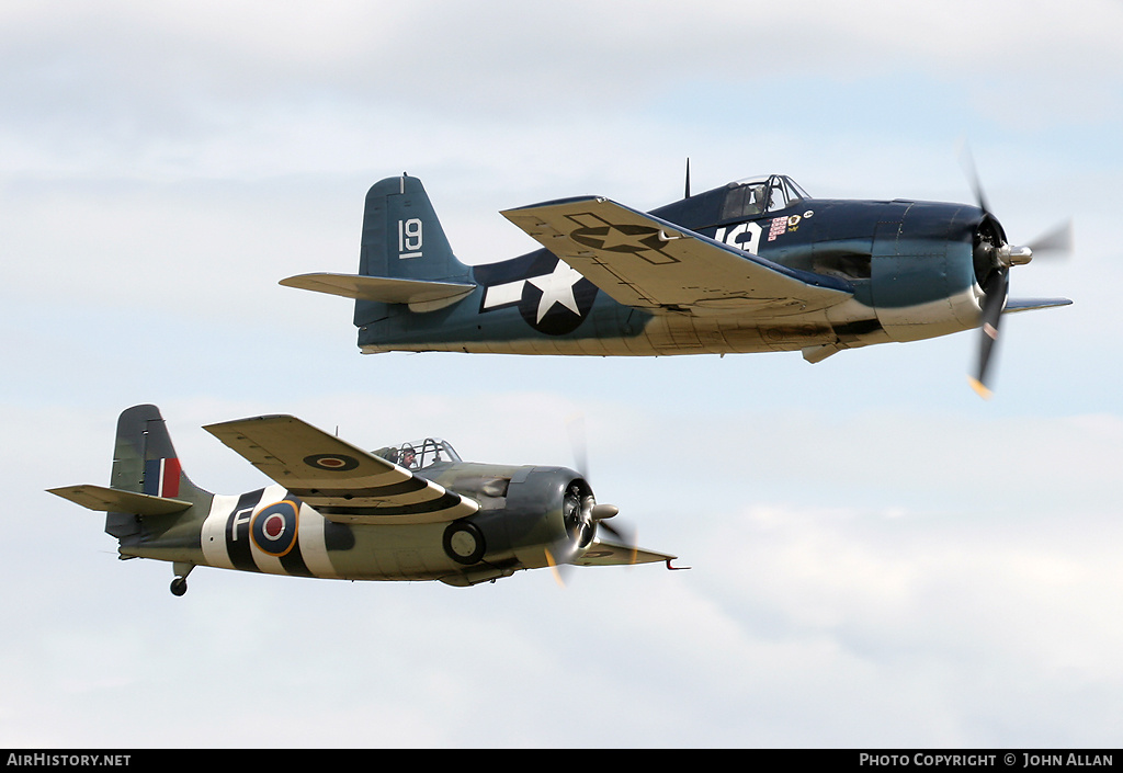 Aircraft Photo of G-BTCC / 40467 | Grumman F6F-5K Hellcat | USA - Navy | AirHistory.net #344228