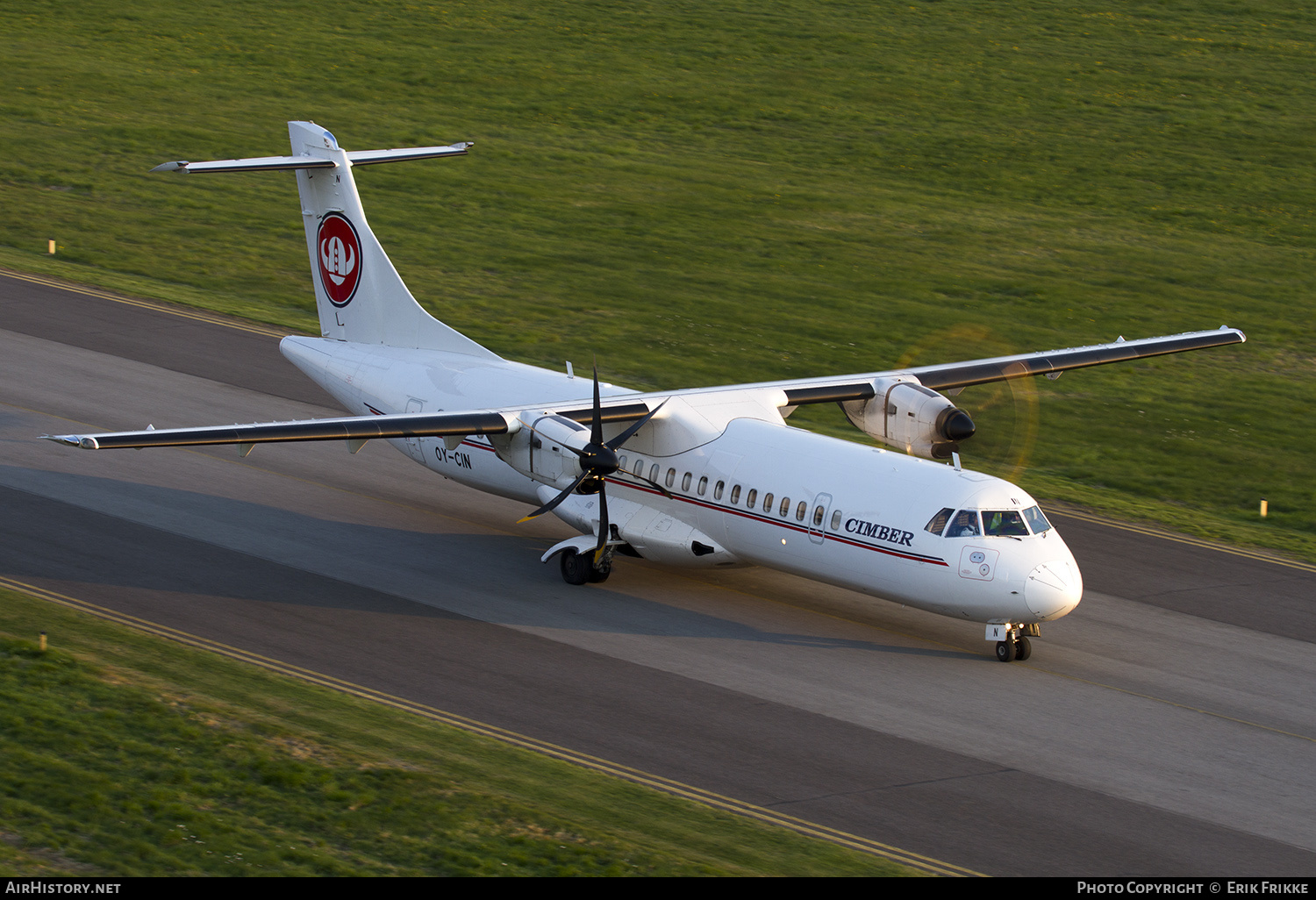 Aircraft Photo of OY-CIN | ATR ATR-72-500 (ATR-72-212A) | Cimber Air | AirHistory.net #344230