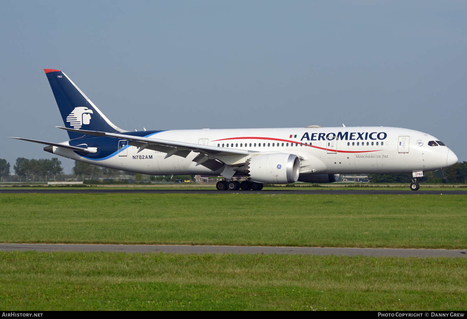 Aircraft Photo of N782AM | Boeing 787-8 Dreamliner | AeroMéxico | AirHistory.net #344232