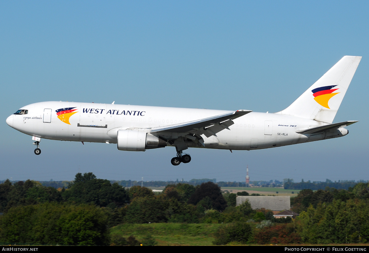 Aircraft Photo of SE-RLA | Boeing 767-232(BDSF) | West Atlantic Cargo Airlines | AirHistory.net #344240