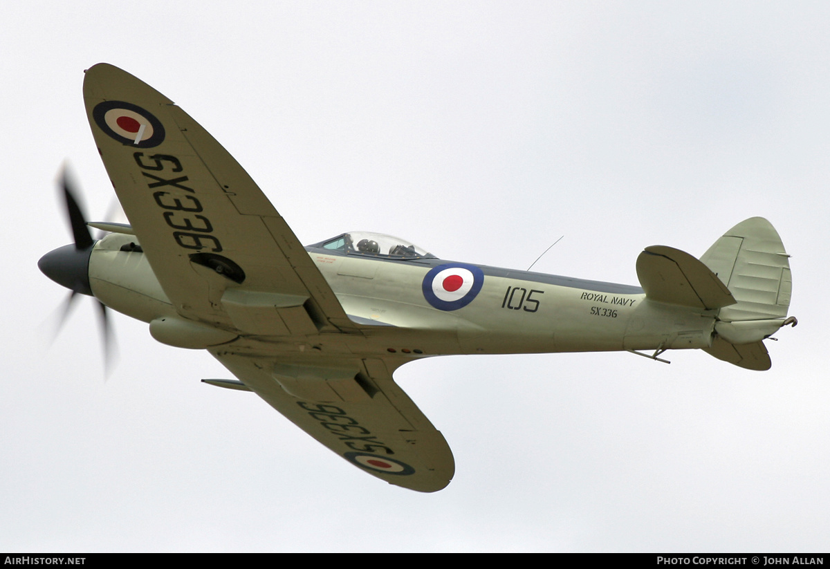 Aircraft Photo of G-KASX / SX336 | Supermarine 395 Seafire F17 | UK - Navy | AirHistory.net #344246