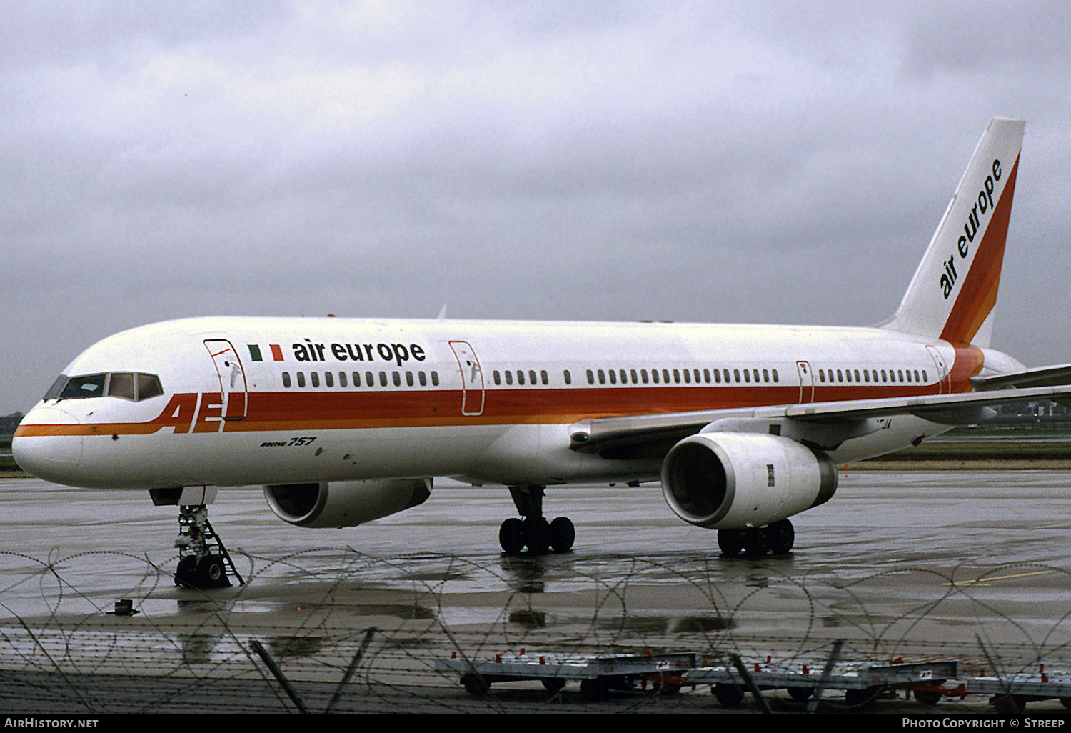 Aircraft Photo of I-AEJA | Boeing 757-236 | Air Europe | AirHistory.net #344247