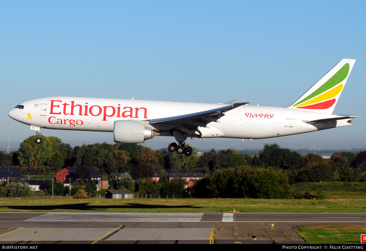 Aircraft Photo of ET-ARH | Boeing 777-F60 | Ethiopian Airlines Cargo | AirHistory.net #344249