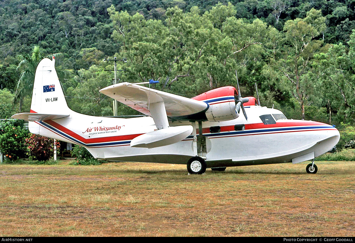 Aircraft Photo of VH-LAW | Grumman G-73 Mallard | Air Whitsunday | AirHistory.net #344258