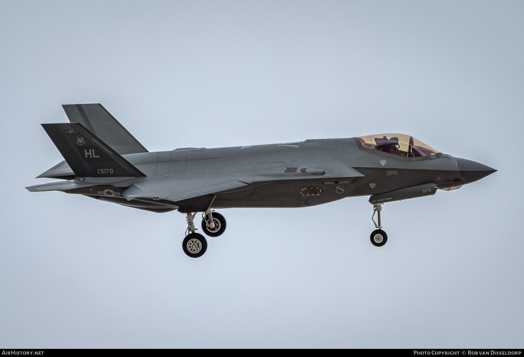 Aircraft Photo of 15-5170 / AF15-5170 | Lockheed Martin F-35A Lightning II | USA - Air Force | AirHistory.net #344266
