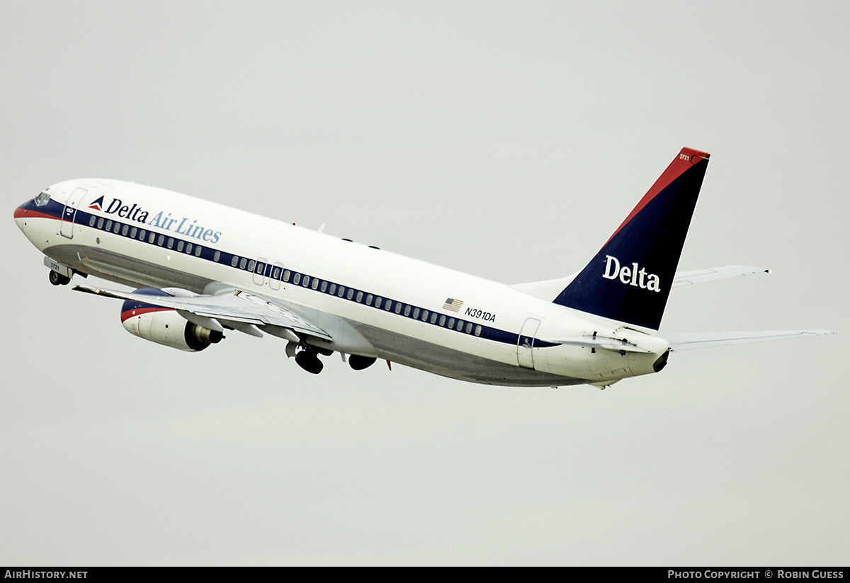 Aircraft Photo of N391DA | Boeing 737-832 | Delta Air Lines | AirHistory.net #344267