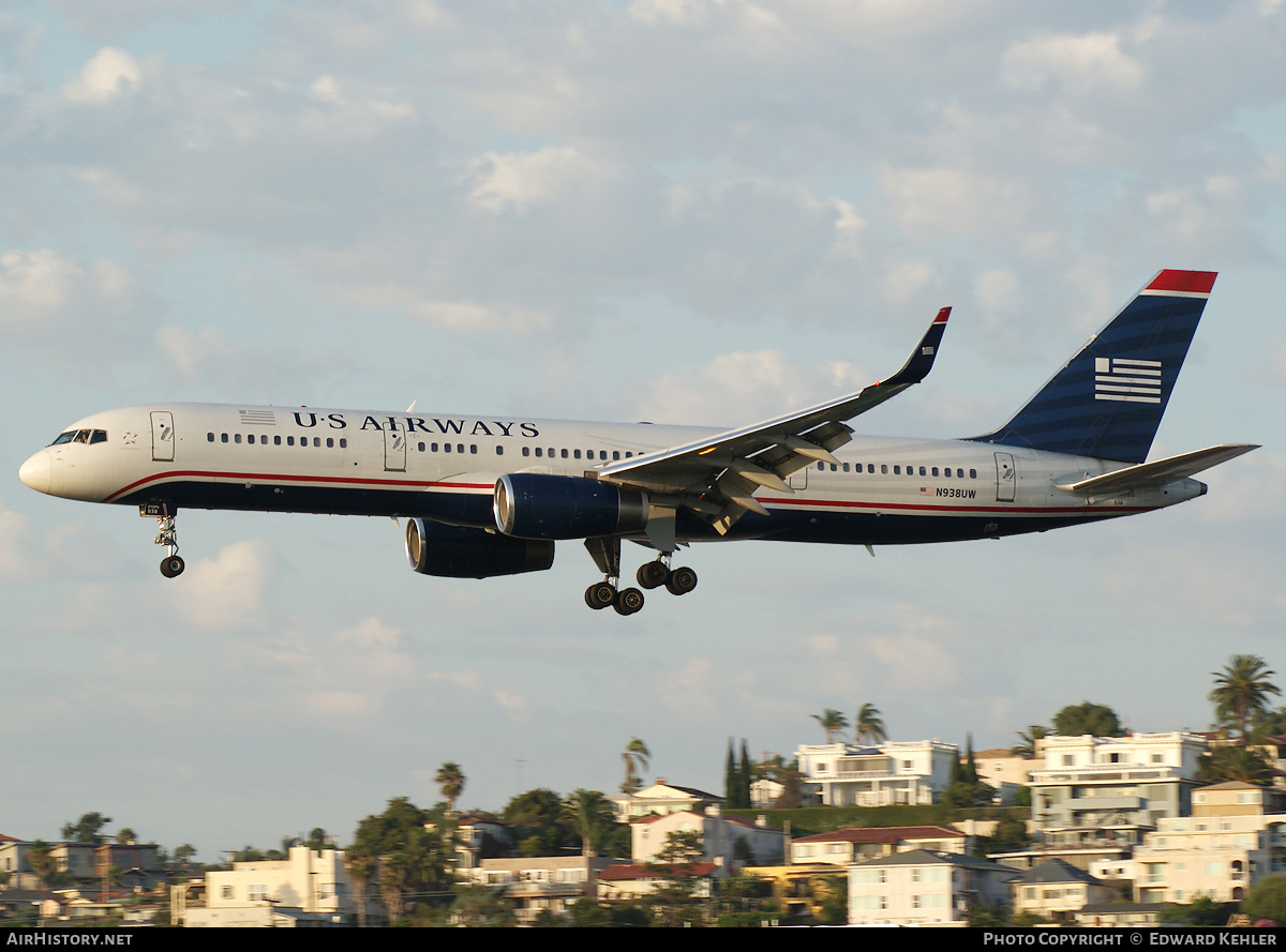 Aircraft Photo of N938UW | Boeing 757-2B7 | US Airways | AirHistory.net #344270