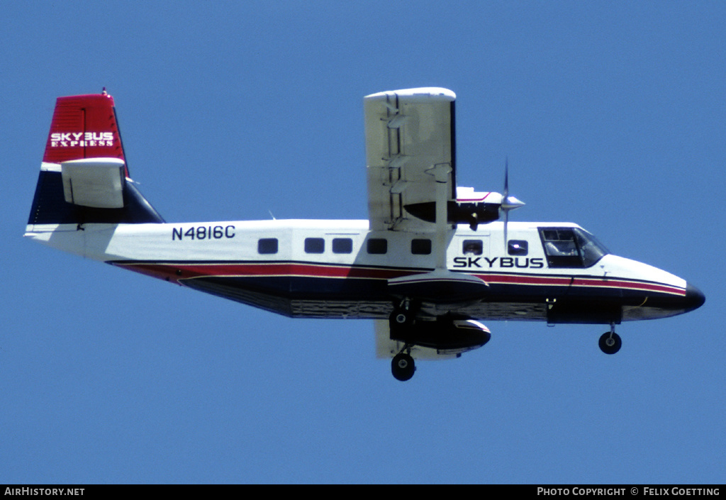 Aircraft Photo of N4816C | GAF N-24A Nomad | Skybus Express | AirHistory.net #344282