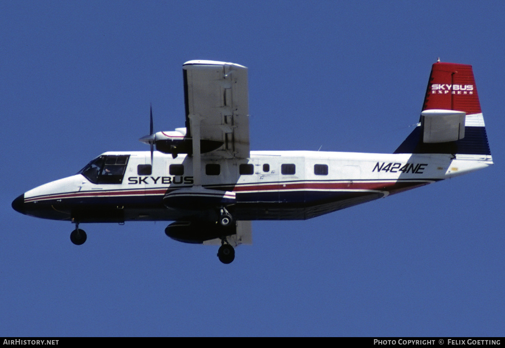 Aircraft Photo of N424NE | GAF N-24A Nomad | Skybus Express | AirHistory.net #344290