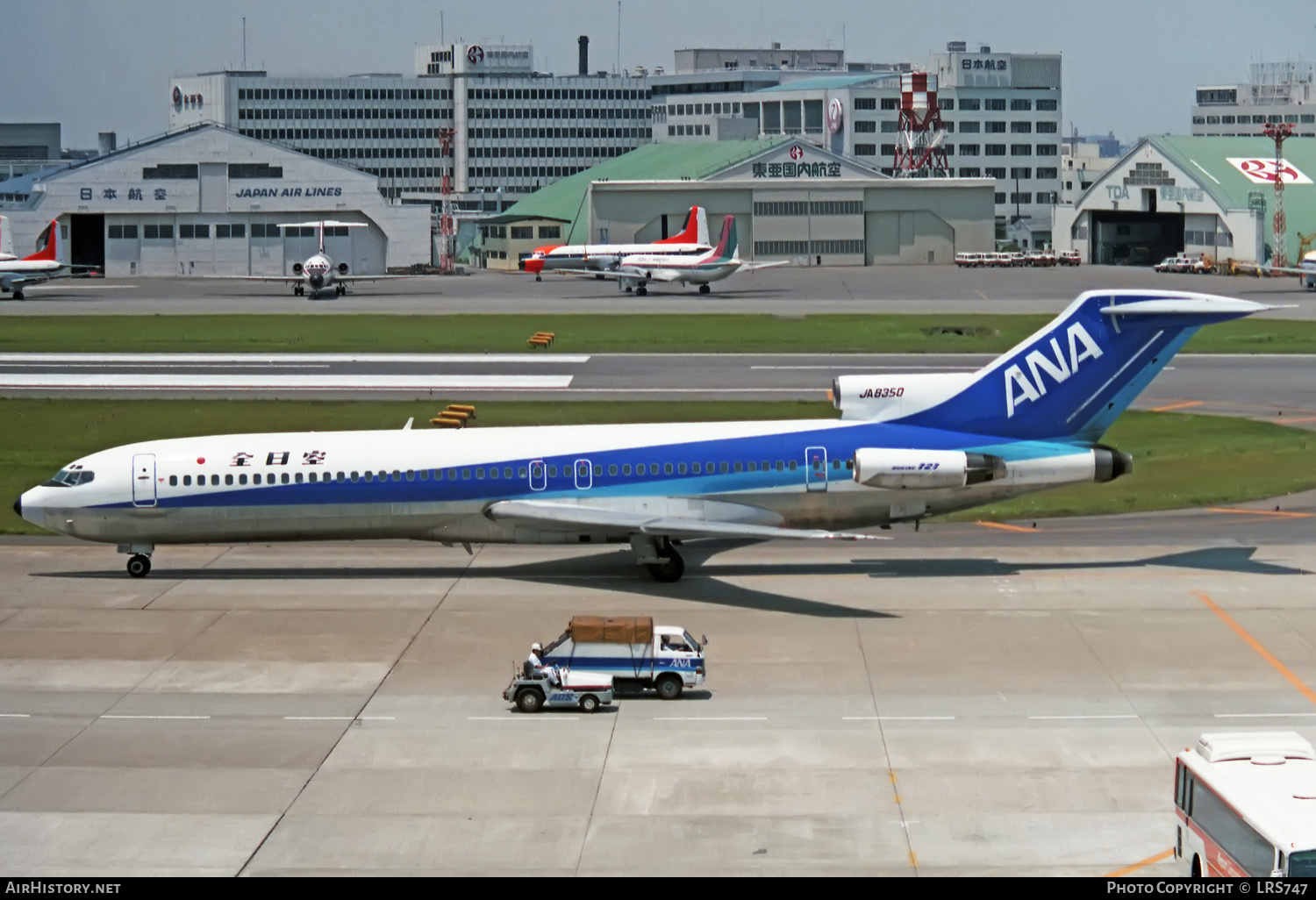 Aircraft Photo of JA8350 | Boeing 727-281/Adv | All Nippon Airways - ANA | AirHistory.net #344296