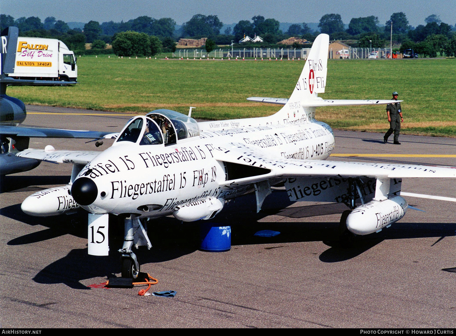 Aircraft Photo of HB-RVS / J-4015 | Hawker Hunter F58 | Switzerland - Air Force | AirHistory.net #344309