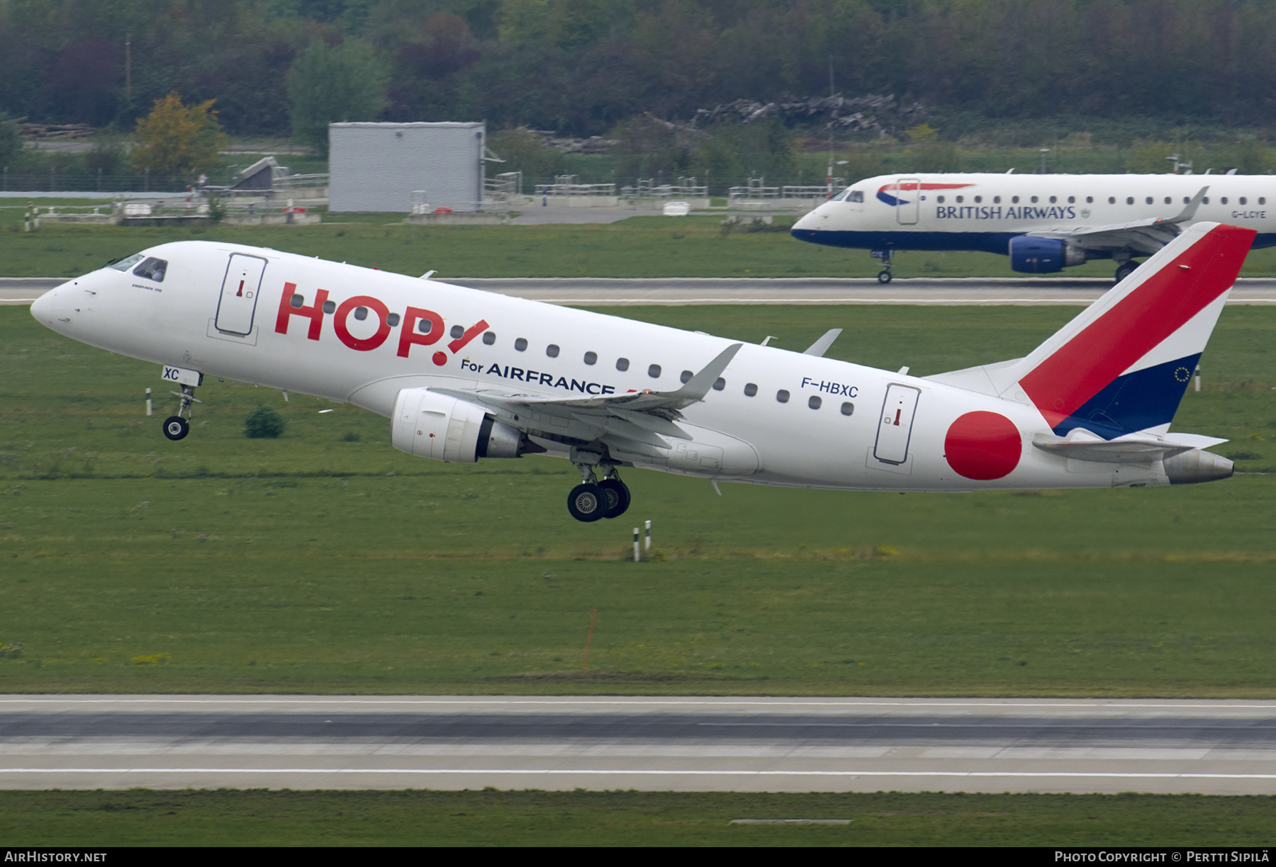 Aircraft Photo of F-HBXC | Embraer 170STD (ERJ-170-100STD) | Hop! | AirHistory.net #344311