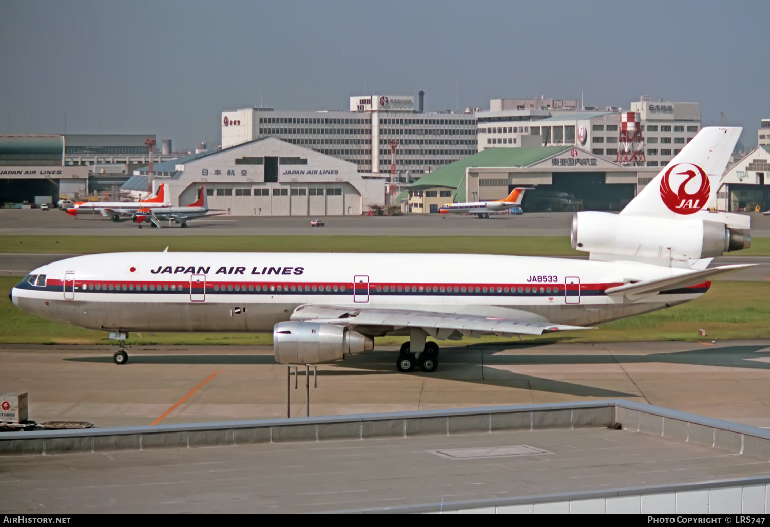 Aircraft Photo of JA8533 | McDonnell Douglas DC-10-40 | Japan Air Lines - JAL | AirHistory.net #344320