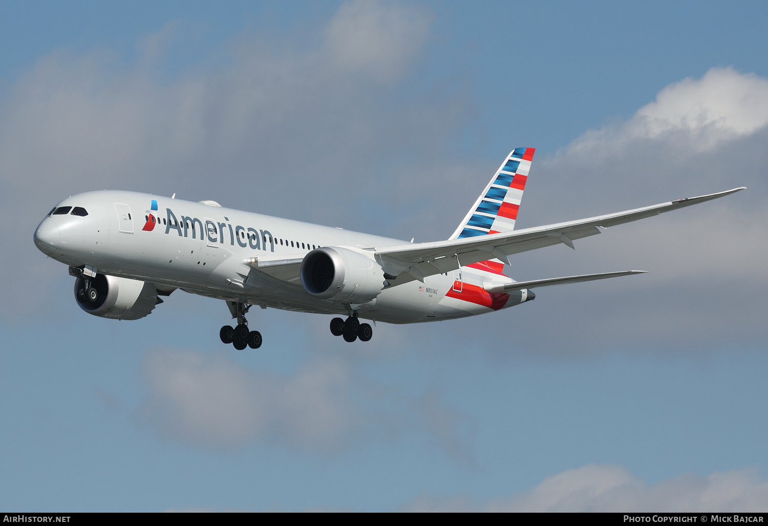 Aircraft Photo of N801AC | Boeing 787-8 Dreamliner | American Airlines | AirHistory.net #344338