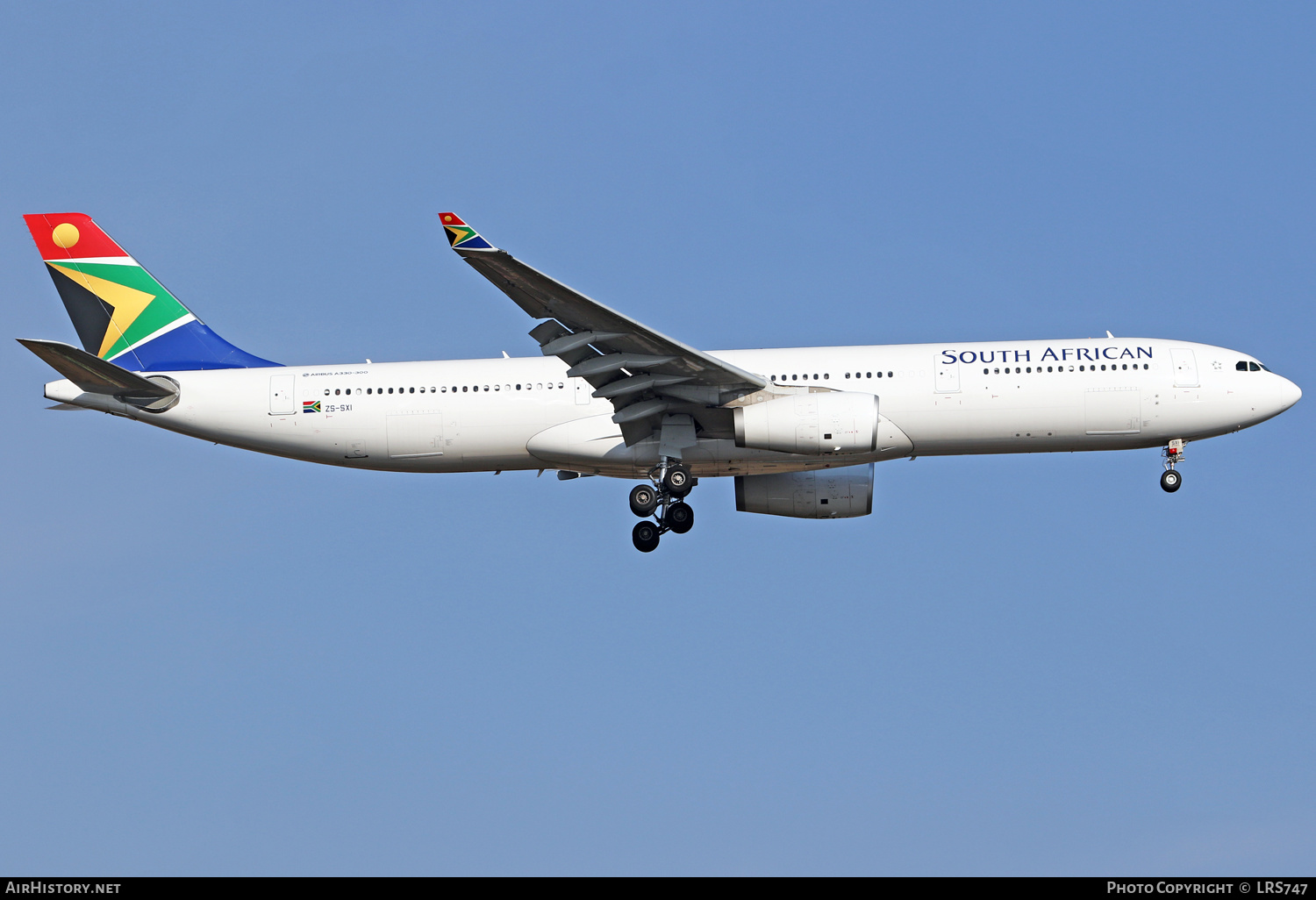 Aircraft Photo of ZS-SXI | Airbus A330-343E | South African Airways | AirHistory.net #344359