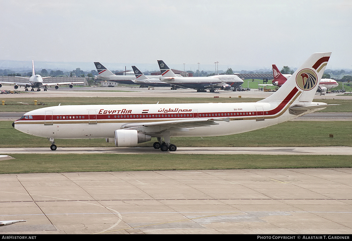 Aircraft Photo of SU-GAX | Airbus A300B4-622R | EgyptAir | AirHistory.net #344362