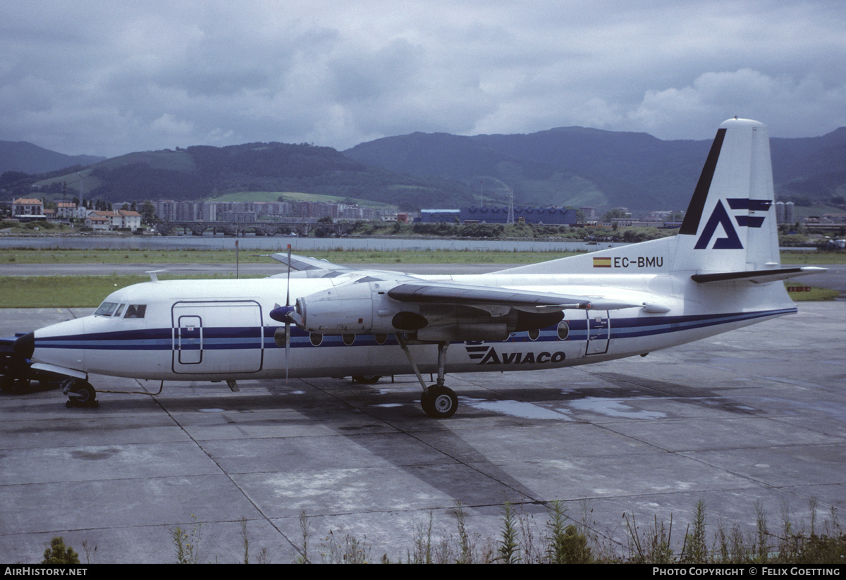 Aircraft Photo of EC-BMU | Fokker F27-400 Friendship | Aviaco | AirHistory.net #344381