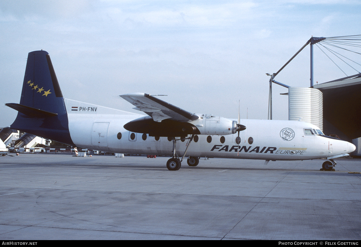 Aircraft Photo of PH-FNV | Fokker F27-500F Friendship | Farnair Europe | AirHistory.net #344390