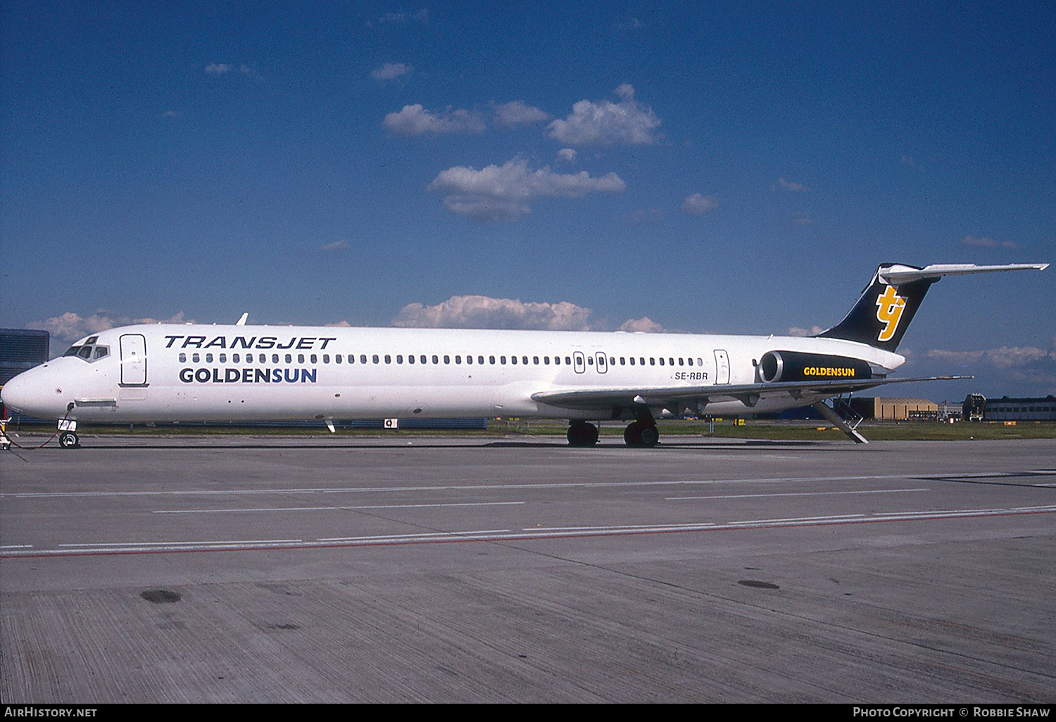 Aircraft Photo of SE-RBR | McDonnell Douglas MD-83 (DC-9-83) | Transjet Airways | AirHistory.net #344418