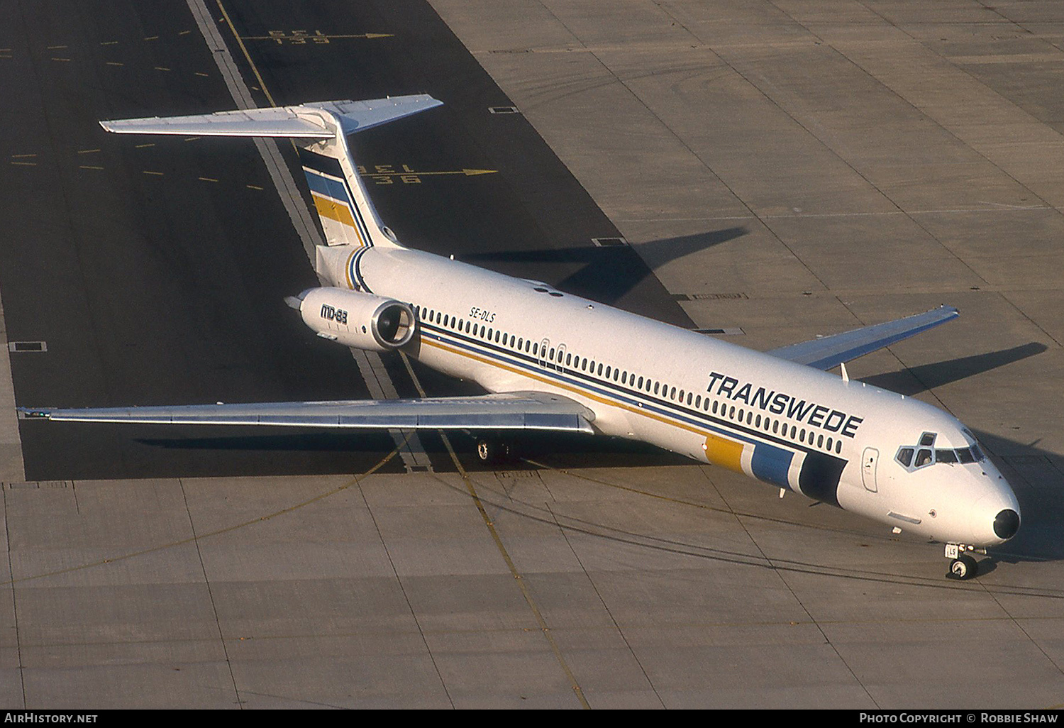 Aircraft Photo of SE-DLS | McDonnell Douglas MD-83 (DC-9-83) | Transwede Airways | AirHistory.net #344421