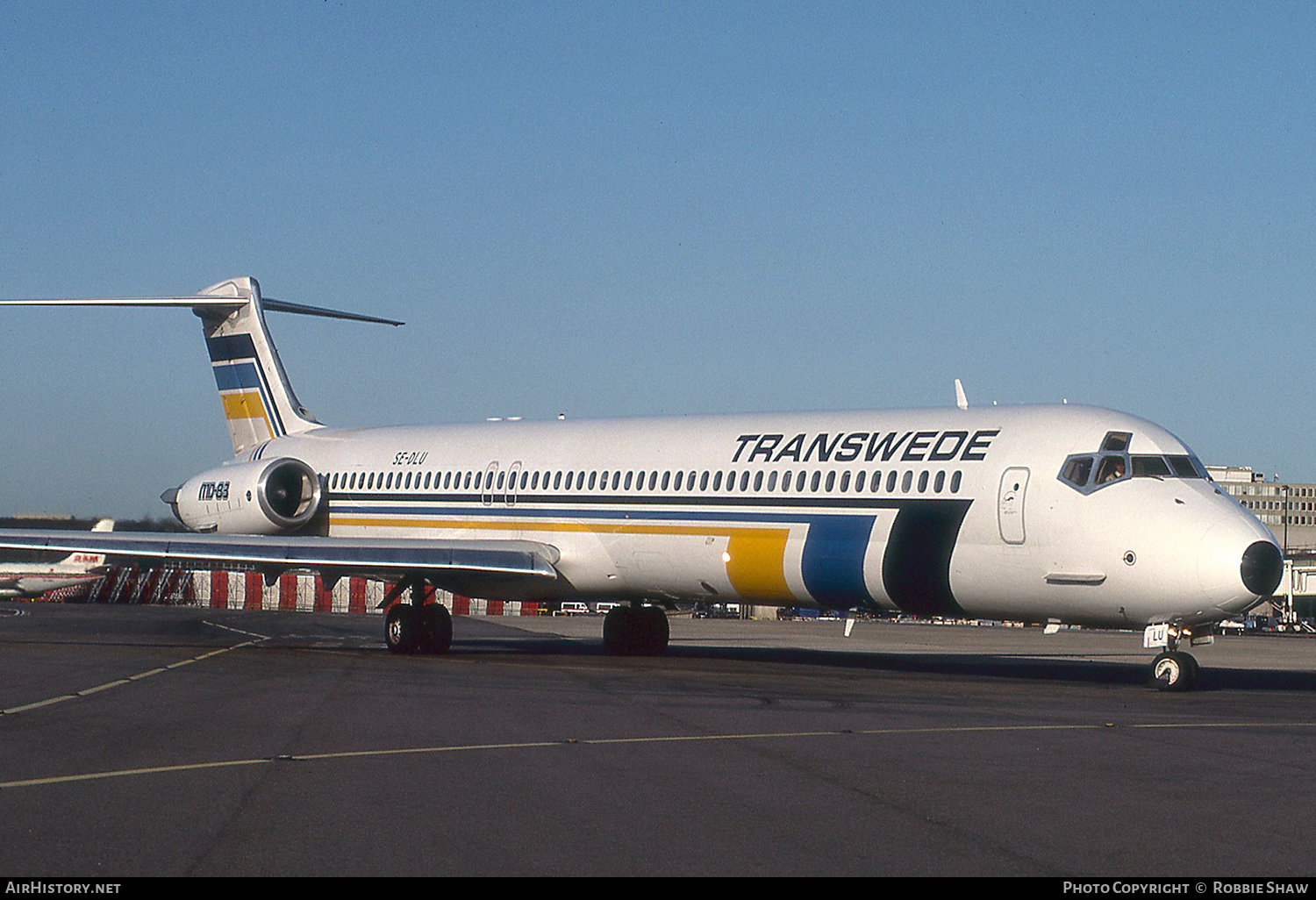 Aircraft Photo of SE-DLU | McDonnell Douglas MD-83 (DC-9-83) | Transwede Airways | AirHistory.net #344424