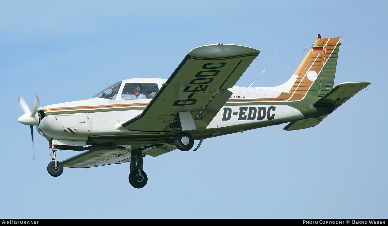 Aircraft Photo of D-EDDC | Piper PA-28R-200 Cherokee Arrow | AirHistory.net #344433