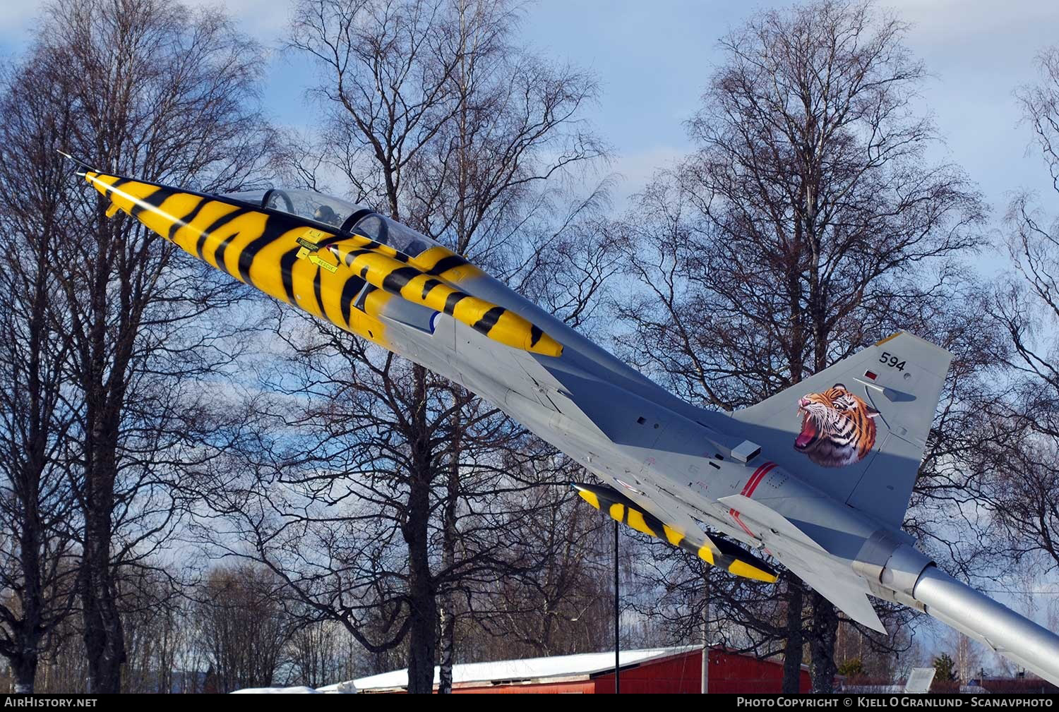 Aircraft Photo of 594 | Northrop F-5B Freedom Fighter | Norway - Air Force | AirHistory.net #344434