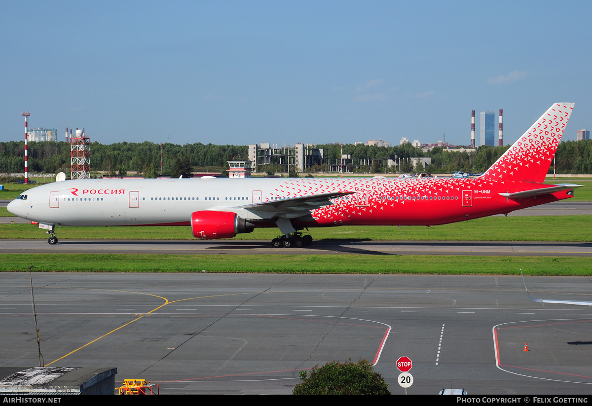 Aircraft Photo of EI-UNM | Boeing 777-312 | Rossiya - Russian Airlines | AirHistory.net #344443