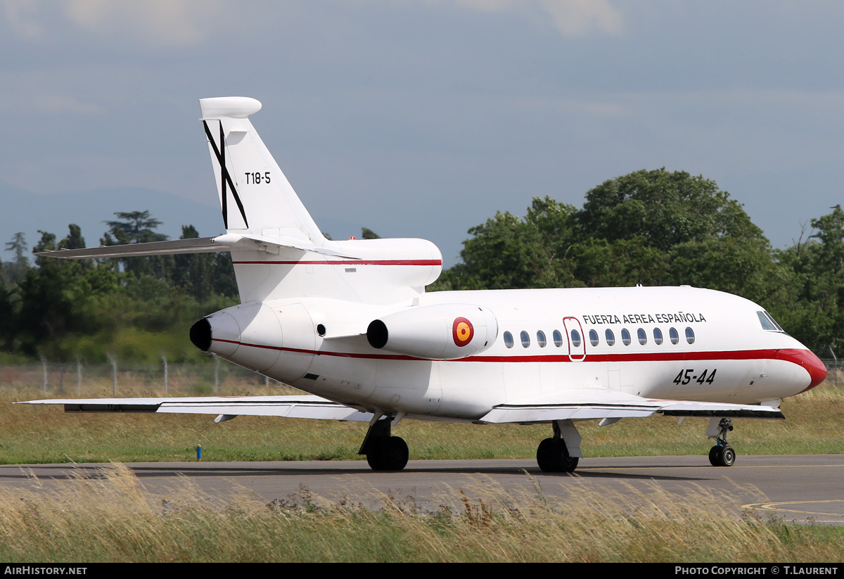 Aircraft Photo of T18-5 | Dassault Falcon 900B | Spain - Air Force | AirHistory.net #344448