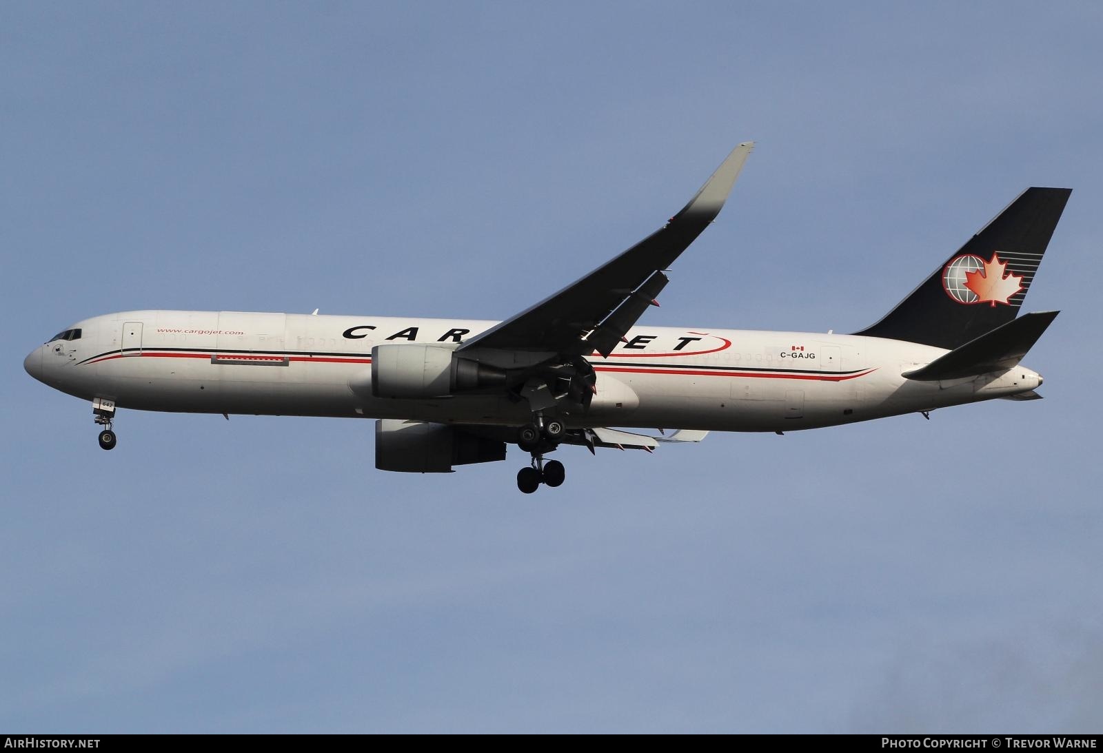 Aircraft Photo of C-GAJG | Boeing 767-323/ER(BDSF) | Cargojet | AirHistory.net #344454