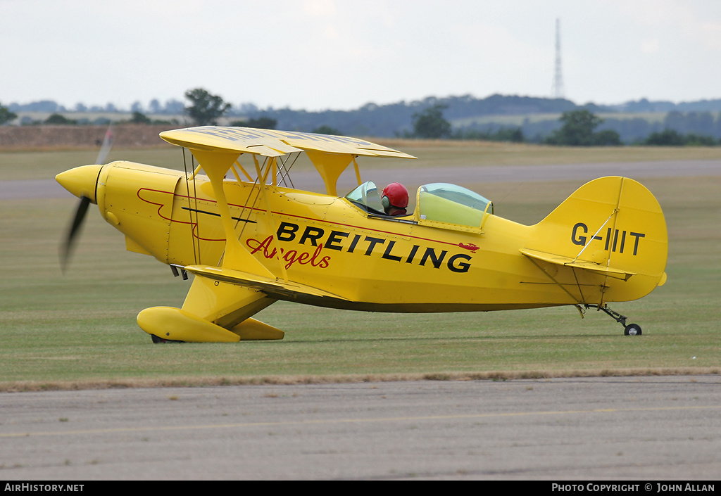 Aircraft Photo of G-IIIT | Aerotek Pitts S-2A Special | Breitling | AirHistory.net #344461