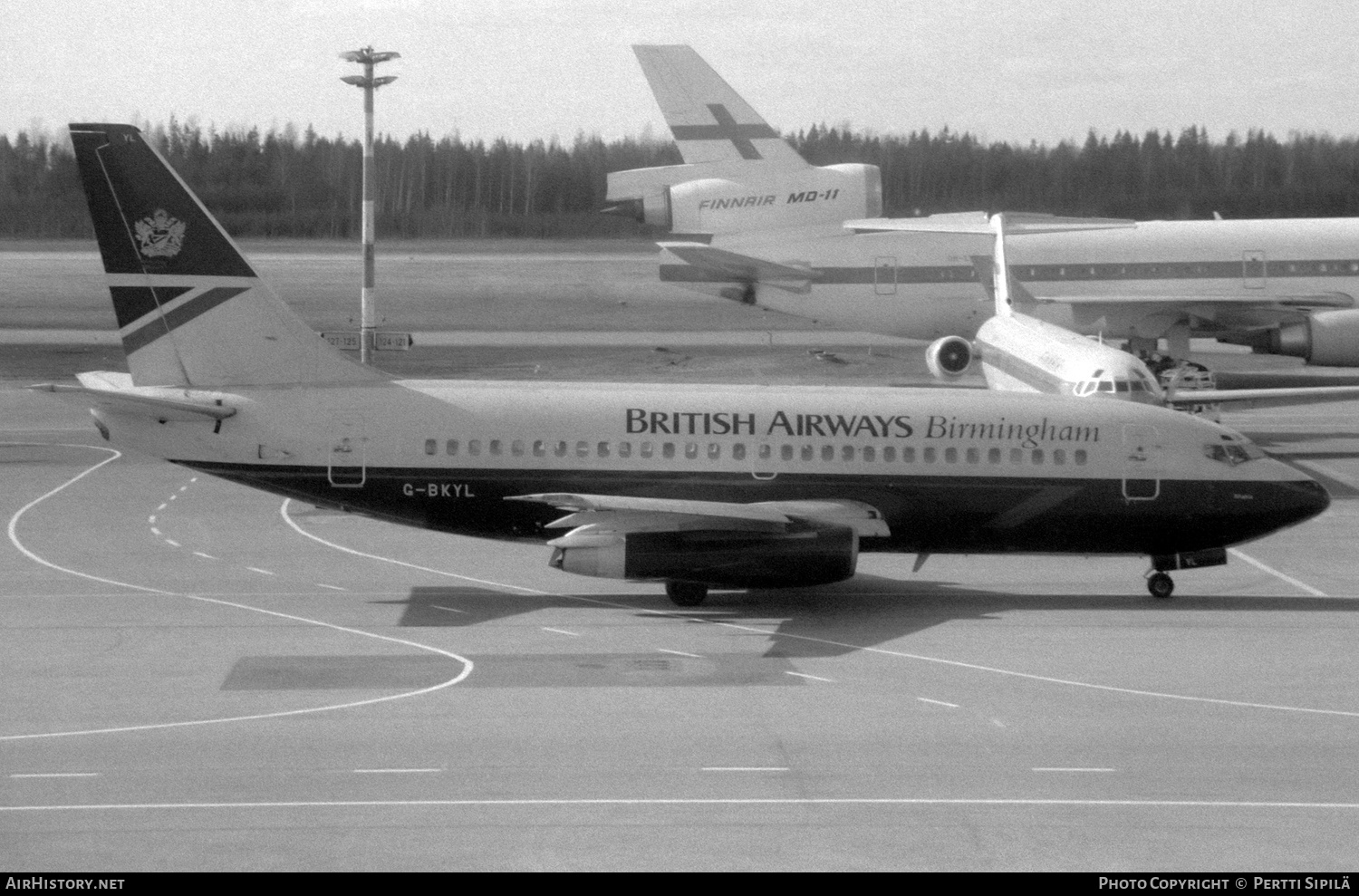 Aircraft Photo of G-BKYL | Boeing 737-236/Adv | British Airways Birmingham | AirHistory.net #344466