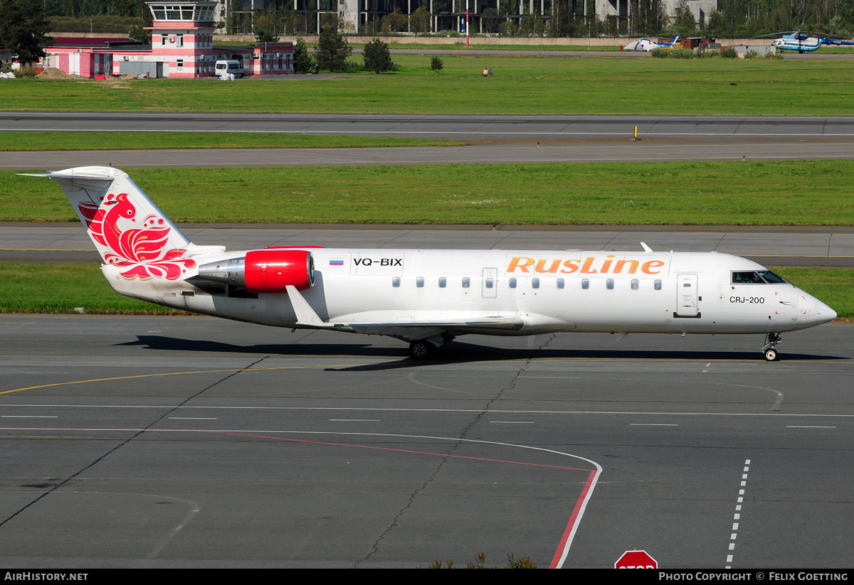 Aircraft Photo of VQ-BIX | Bombardier CRJ-200ER (CL-600-2B19) | RusLine | AirHistory.net #344472