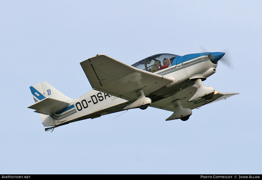 Aircraft Photo of OO-DSA | Robin DR-400-180R Remorqueur | AirHistory.net #344484