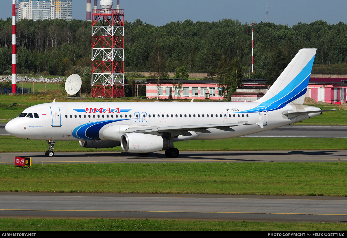 Aircraft Photo of VP-BBN | Airbus A320-232 | Yamal Airlines | AirHistory.net #344497