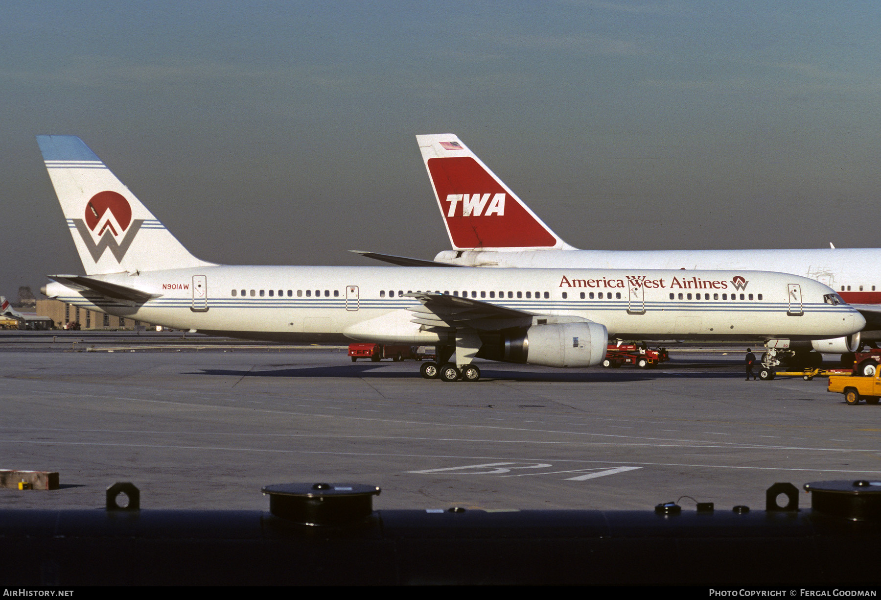 Aircraft Photo of N901AW | Boeing 757-2S7 | America West Airlines | AirHistory.net #344502