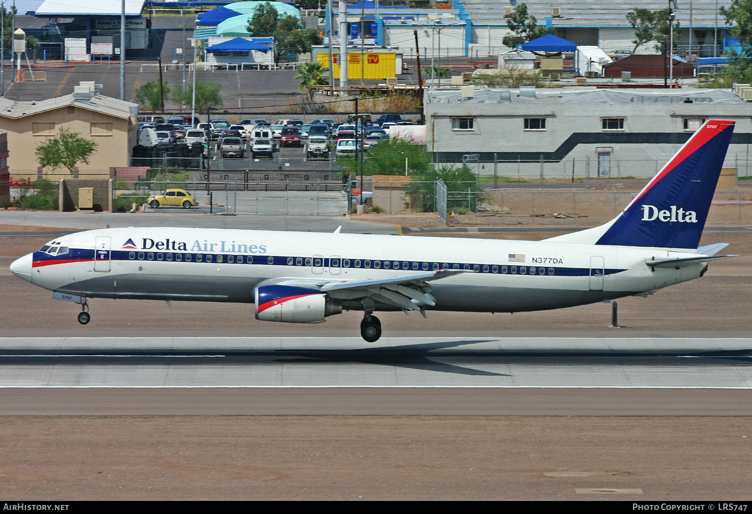 Aircraft Photo of N377DA | Boeing 737-832 | Delta Air Lines | AirHistory.net #344510