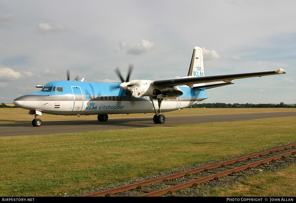 Aircraft Photo of PH-KVE | Fokker 50 | KLM Cityhopper | AirHistory.net #344516