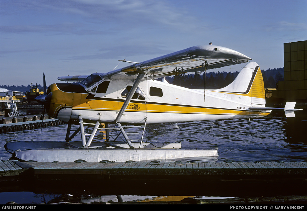Aircraft Photo of N64397 | De Havilland Canada DHC-2 Beaver Mk.1 | Kenmore Air | AirHistory.net #344517