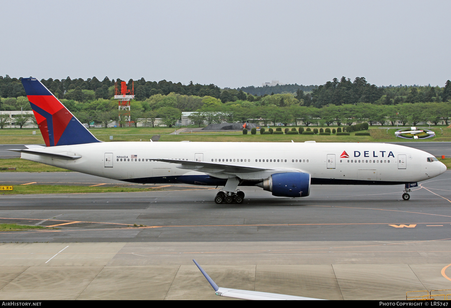 Aircraft Photo of N866DA | Boeing 777-232/ER | Delta Air Lines | AirHistory.net #344521