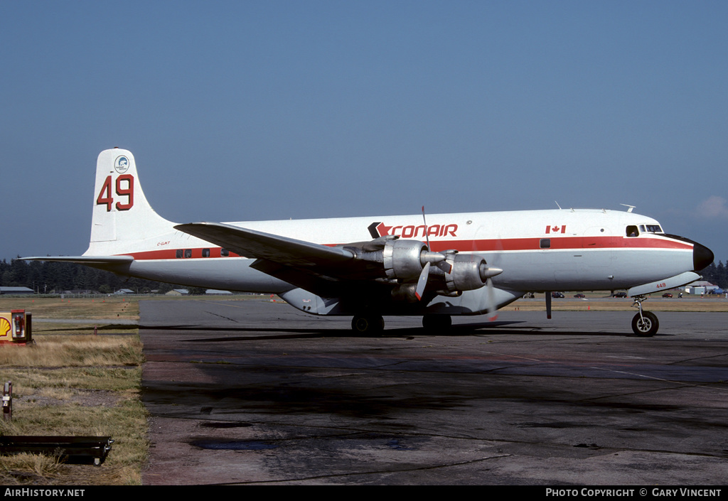 Aircraft Photo of C-GJKT | Douglas DC-6A | Conair Aviation | AirHistory.net #344523