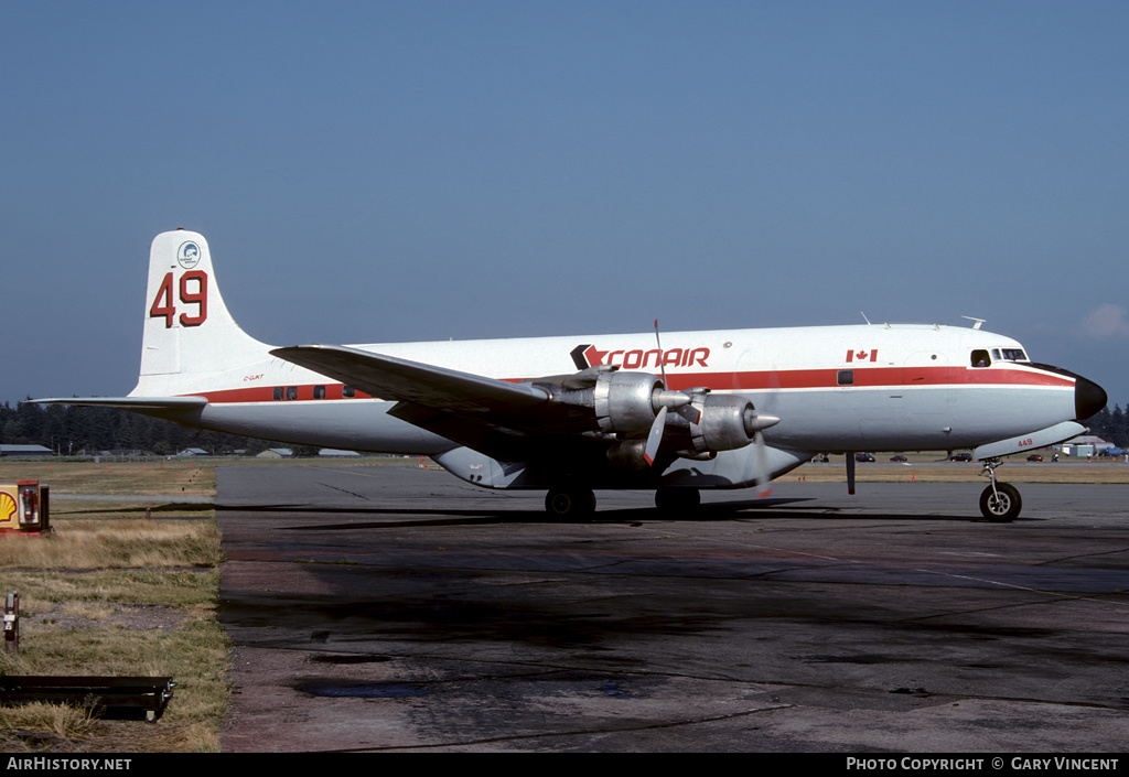 Aircraft Photo of C-GJKT | Douglas DC-6B/AT | Conair Aviation | AirHistory.net #344523