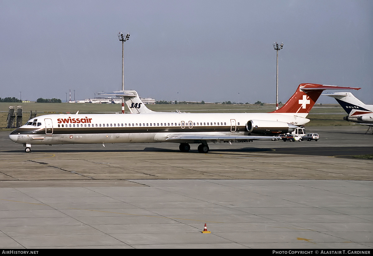 Aircraft Photo of HB-INI | McDonnell Douglas MD-81 (DC-9-81) | Swissair | AirHistory.net #344524