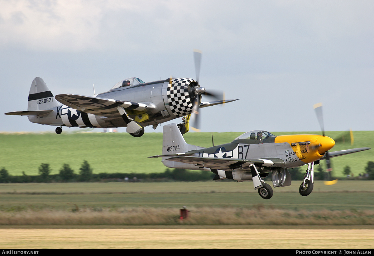 Aircraft Photo of G-BTCD / 413704 | North American P-51D Mustang | USA - Air Force | AirHistory.net #344553