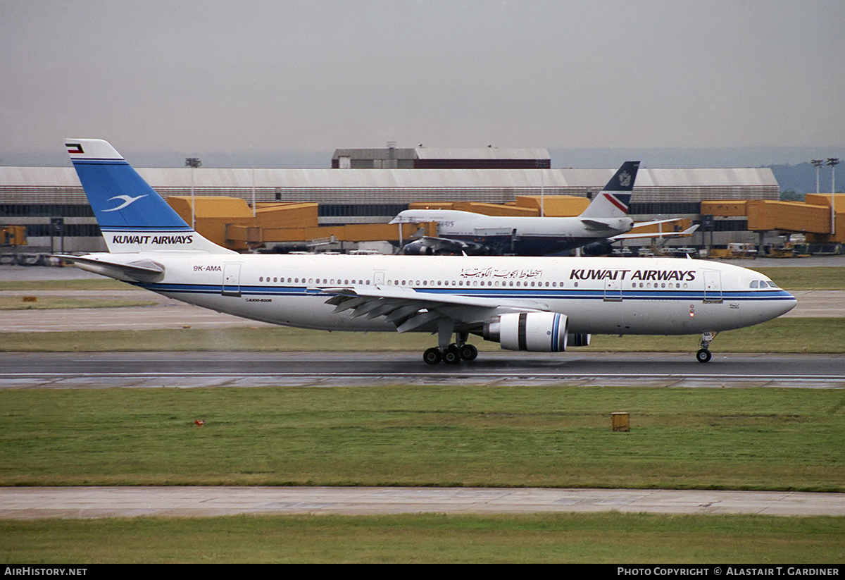 Aircraft Photo of 9K-AMA | Airbus A300B4-605R | Kuwait Airways | AirHistory.net #344563